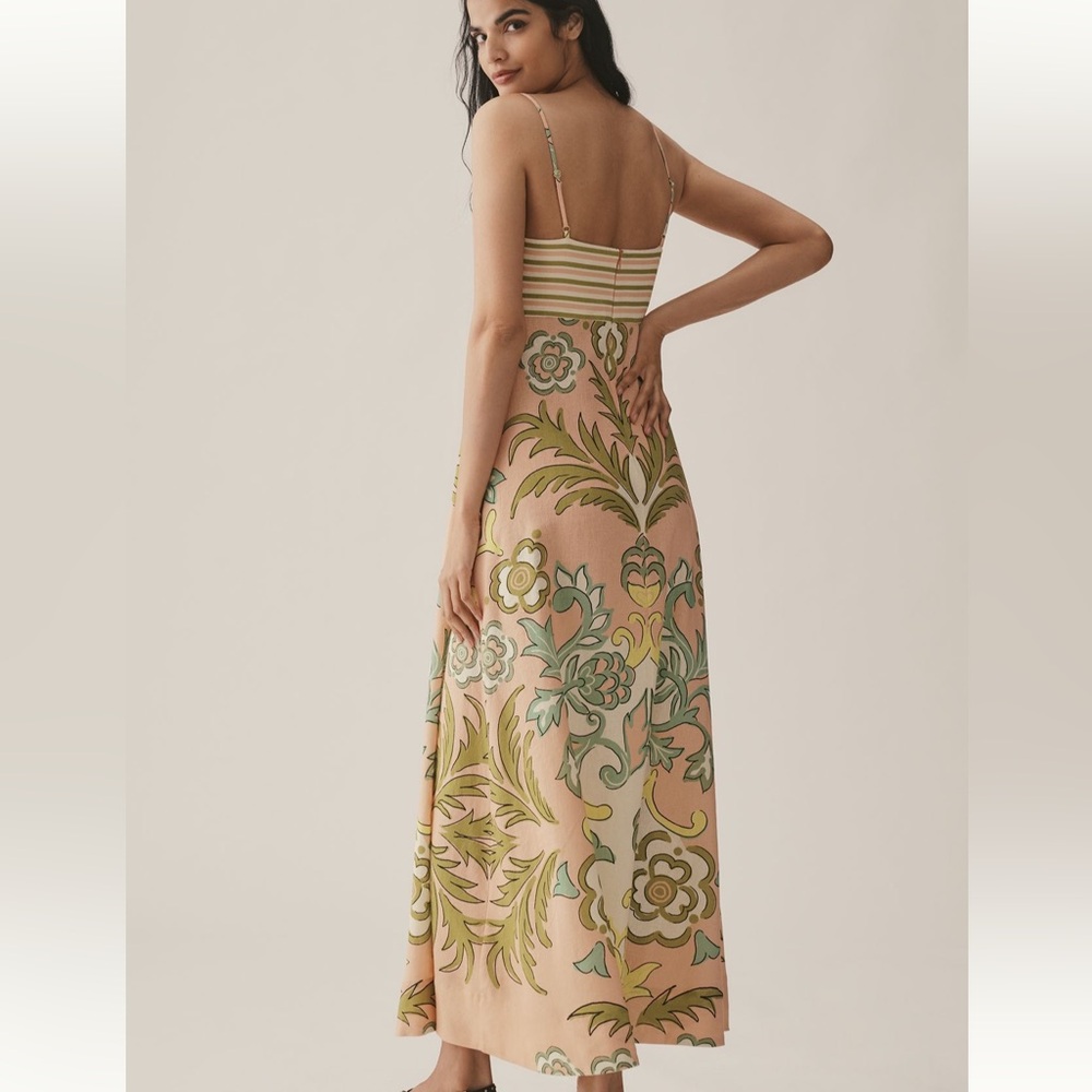 NWT - La Maise Studio Lucia Linen Blend
Maxi Dress - Picture 4 of 4